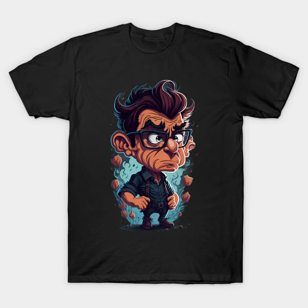 I Think You Should Leave Caricature Art T-Shirt by Shop Goods